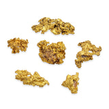 Natural 31.8g Australian Crystallized High Karat Gold Nugget Collection