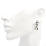 Vintage T & C 14k Yellow Gold and Sterling Silver Mabe Pearl Jewelry Set