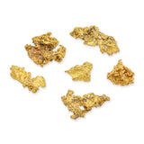 Natural 31.8g Australian Crystallized High Karat Gold Nugget Collection