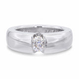 Tokyo Matsuda Ubiwa Platinum 0.60ct Diamond Tension Set Ring
