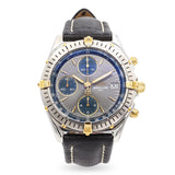 Breitling Chronomat Two Tone Chronograph Automatic Watch Ref B13048