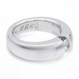 Tokyo Matsuda Ubiwa Platinum 0.60ct Diamond Tension Set Ring
