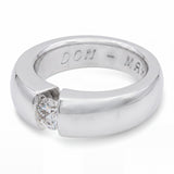 Tokyo Matsuda Ubiwa Platinum 0.60ct Diamond Tension Set Ring