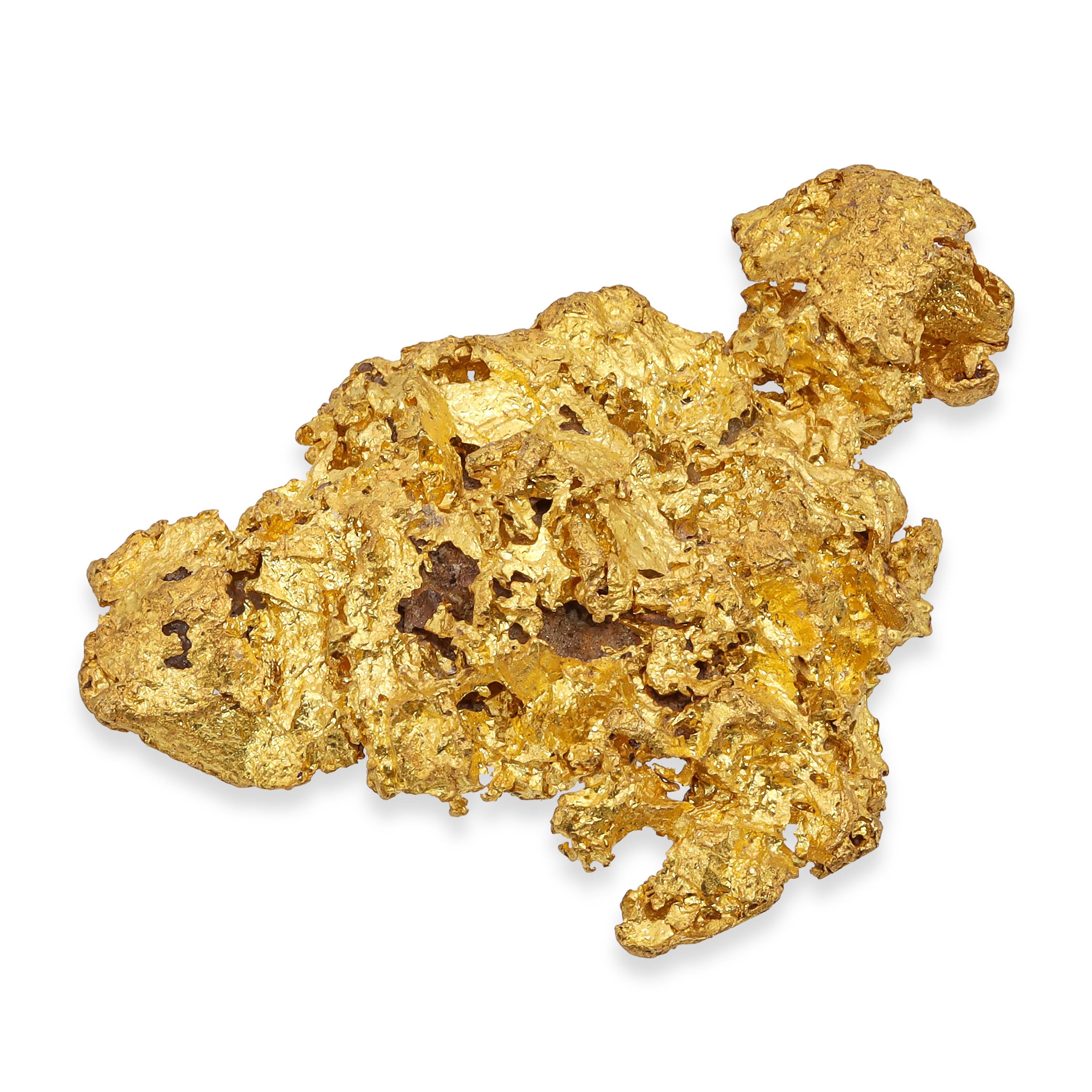 Natural 10g Australian Crystalized High Karat Gold Nugget