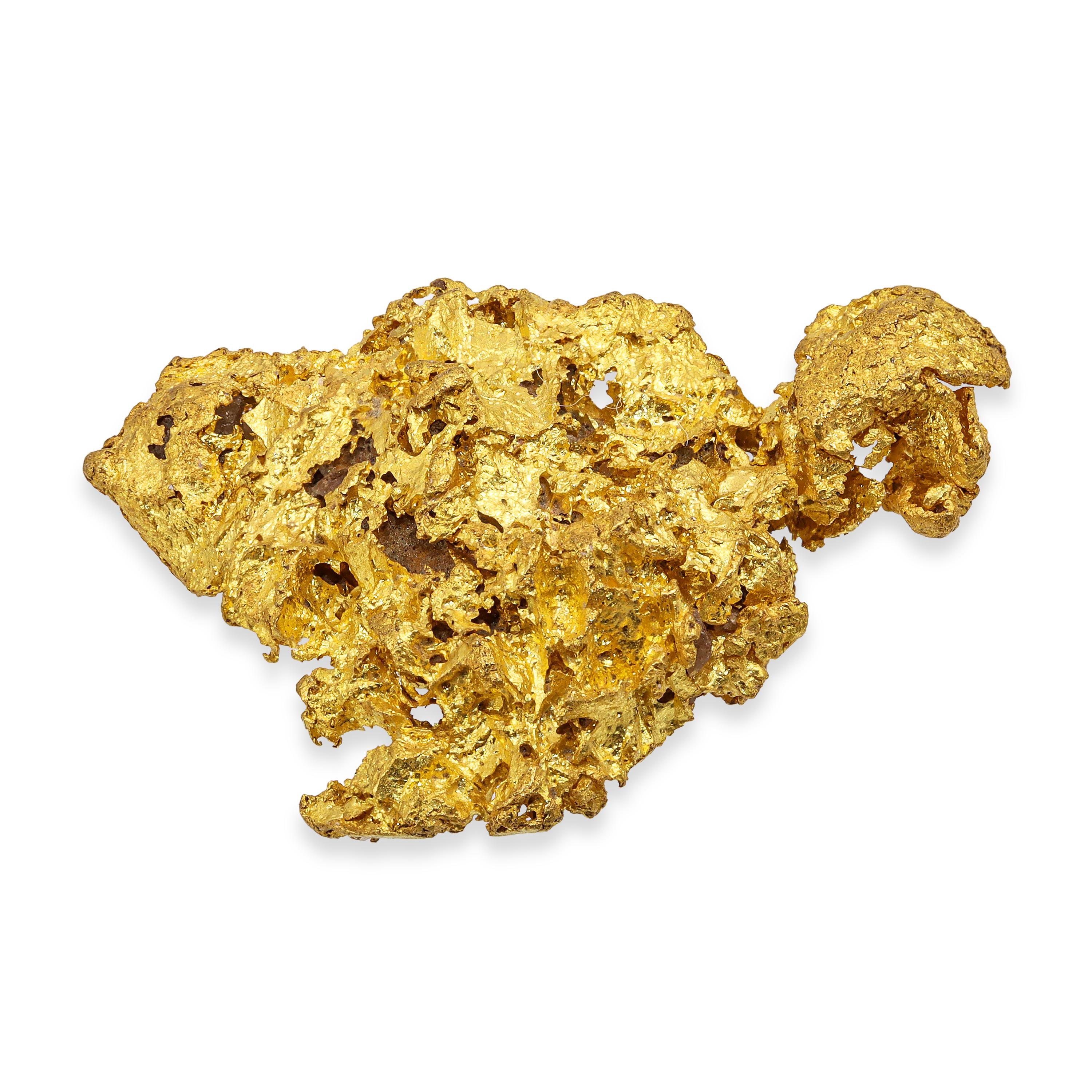 Natural 10g Australian Crystalized High Karat Gold Nugget
