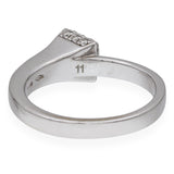 Gucci 18k White Gold Diamond Pave Chiodo Nail Ring