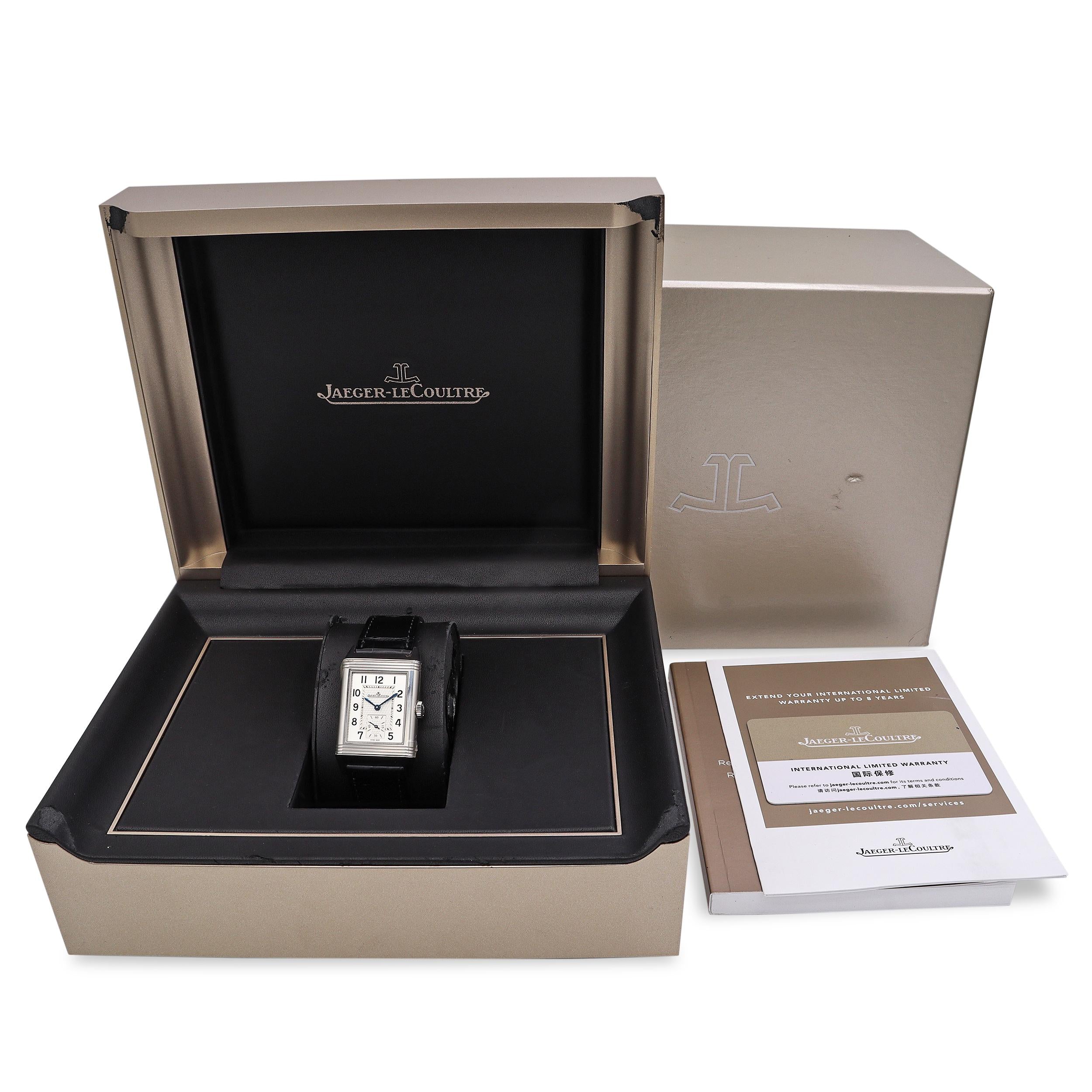 Jaeger LeCoultre Reverso "Glory to the Filmmaker 77" Men's Watch Ref 214.8.62