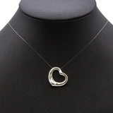 Tiffany & Co. Sterling Silver Elsa Peretti Open Heart Pendant