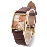 Vintage Hamilton 10K Gold Filled Two-Tone Quad Dial Hand-Wind Men's Watch