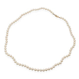 Vintage Christian Dior Faux Pearl Beaded Strand Necklace