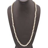 Vintage Christian Dior Faux Pearl Beaded Strand Necklace
