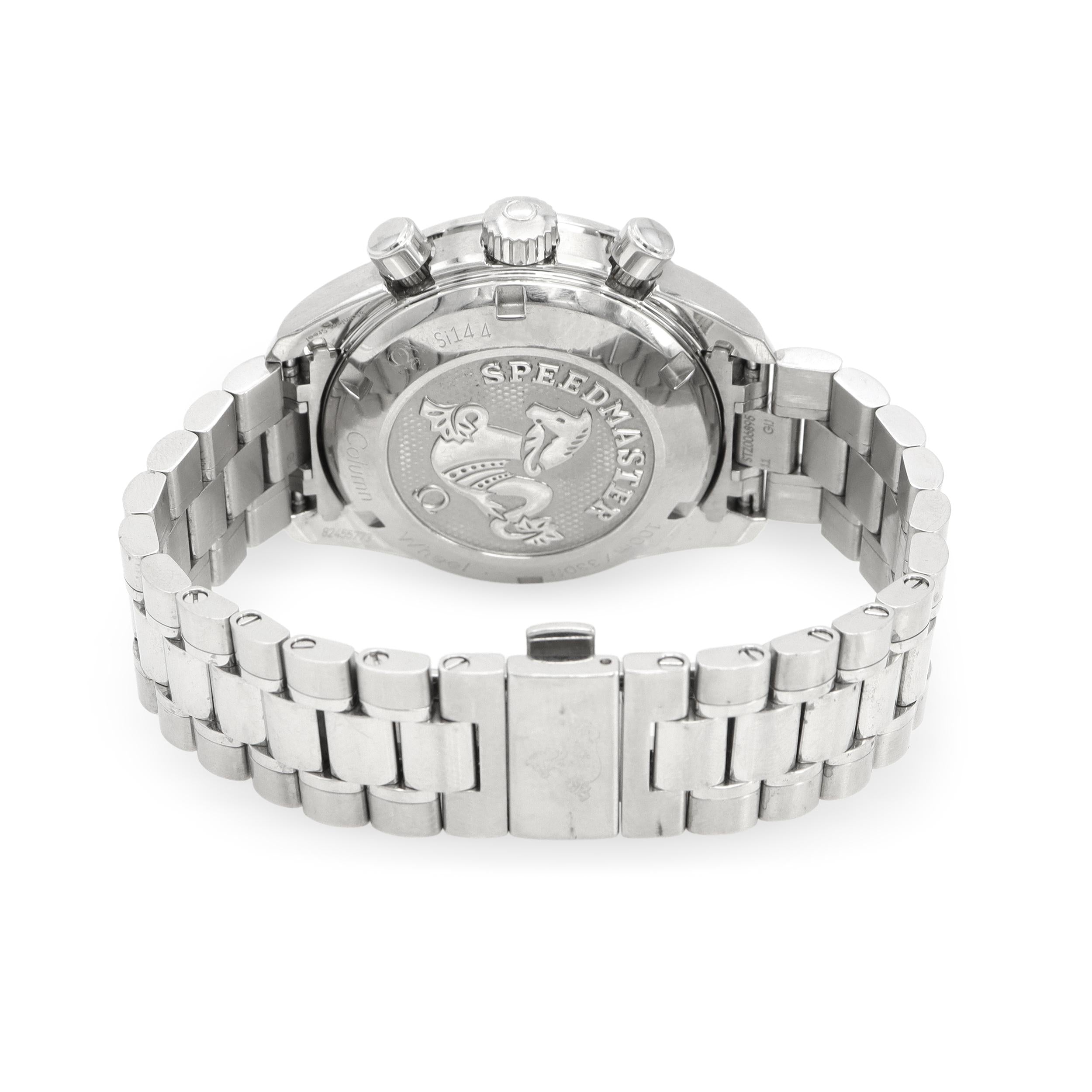 Omega Speedmaster 38 Co-Axial Chronometer Stainless Steel Chronograph Watch