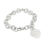 Tiffany & Co. Sterling Silver Return to Tiffany Heart Tag Bracelet