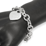 Tiffany & Co. Sterling Silver Return to Tiffany Heart Tag Bracelet