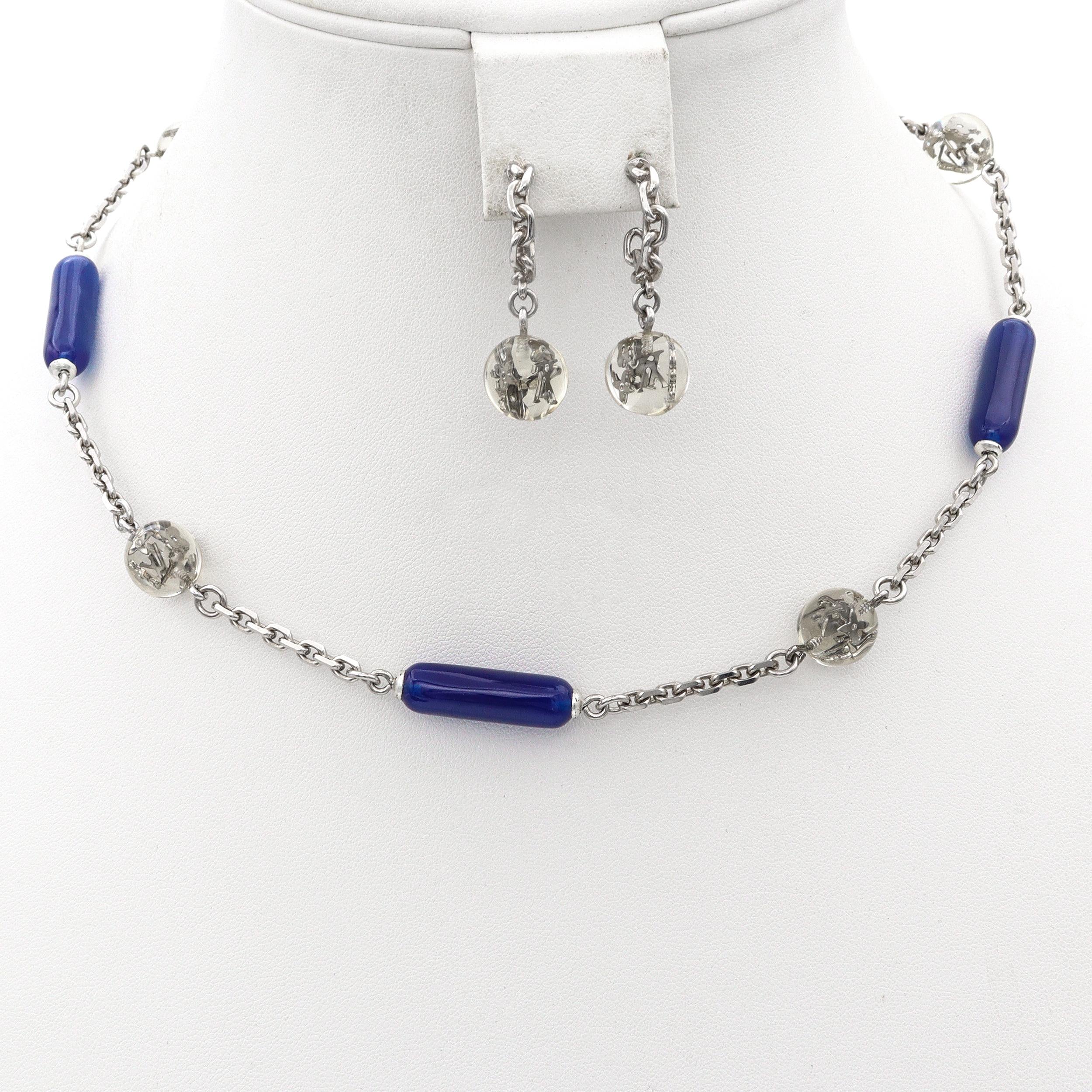 Louis Vuitton Sotoire Veil Ankhlusion Jewelry Set