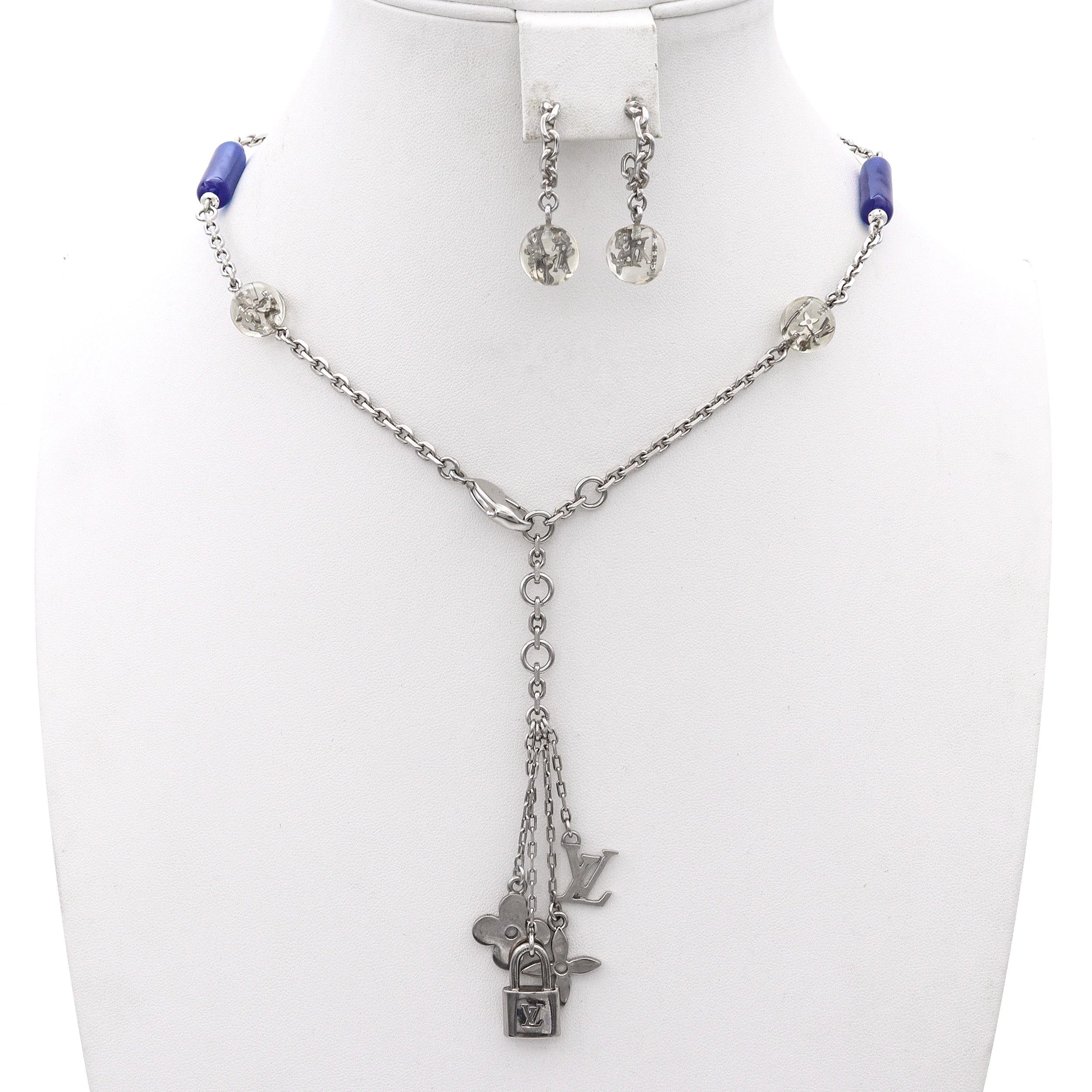 Louis Vuitton Sotoire Veil Ankhlusion Jewelry Set