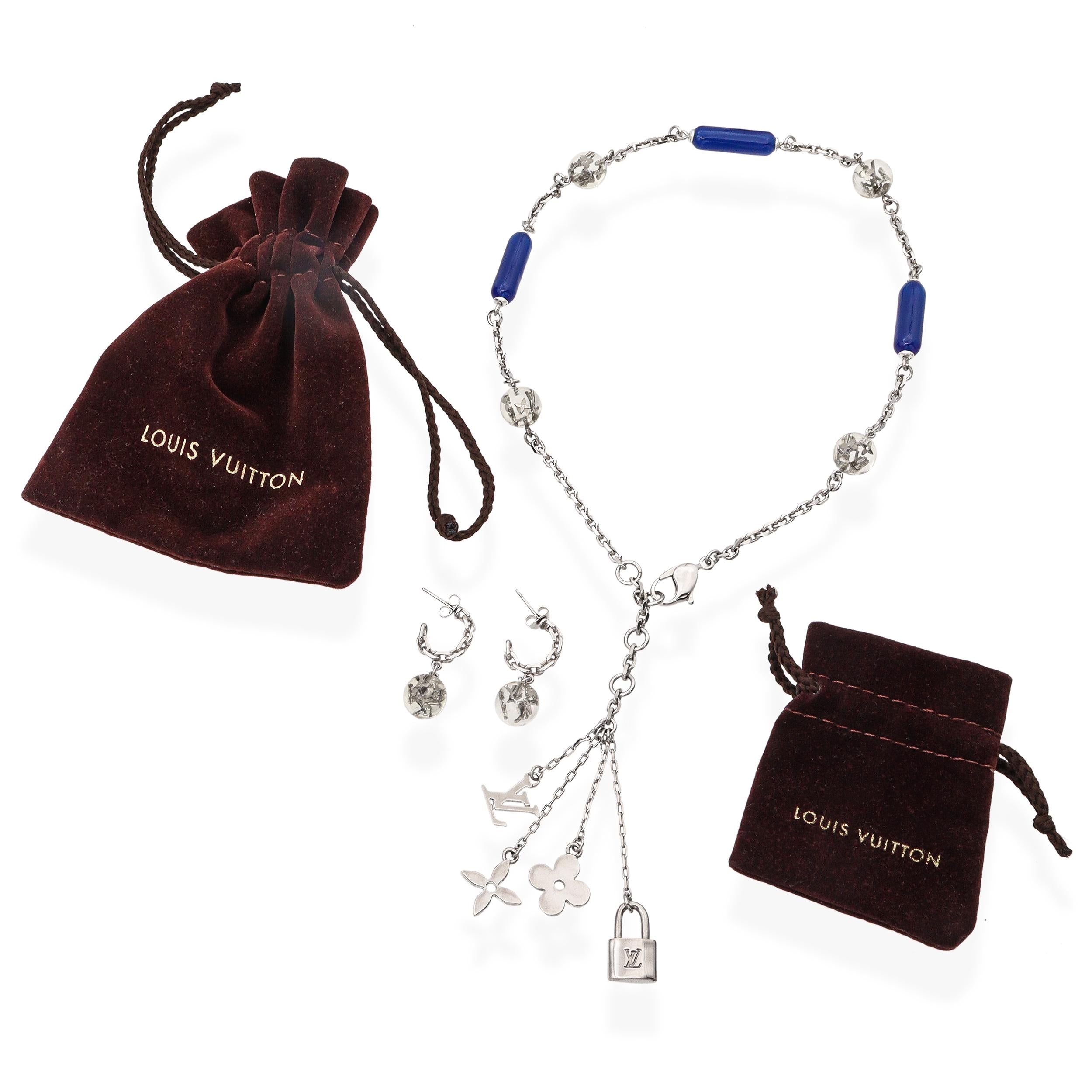 Louis Vuitton Sotoire Veil Ankhlusion Jewelry Set