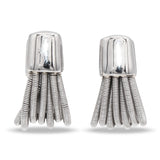 Marco Bicego 18k White Gold Cable Hoop Earrings
