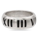 Tiffany & Co. Atlas Sterling Silver Band Ring