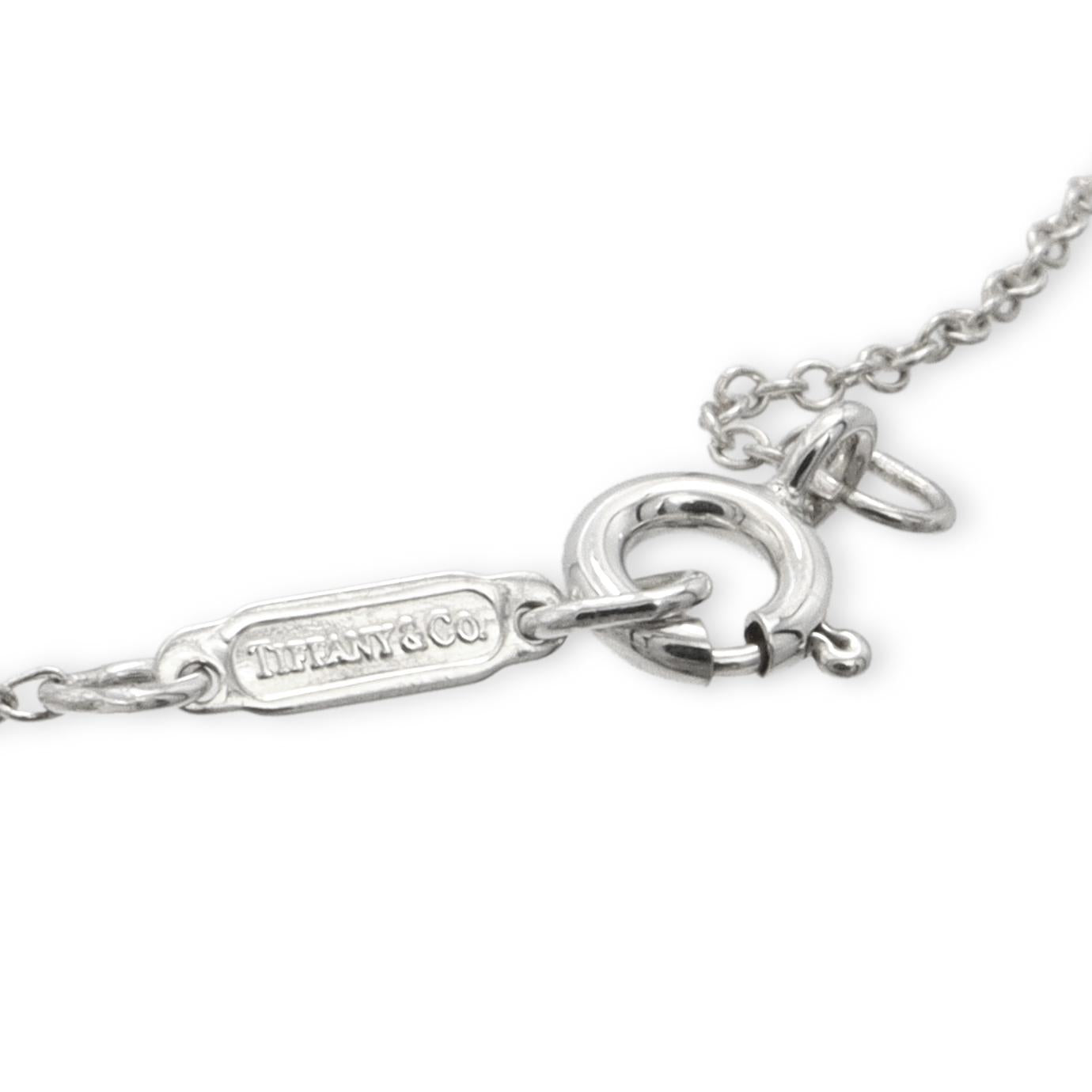 Tiffany & Co. Frank Gehry Sterling Silver Fold Pendant Necklace