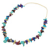 Vintage Native American Multi-Stone Hand Carved Animal Fetish Necklace