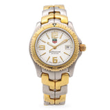 TAG Heuer Link Two-Tone Stainless Steel 18K Gold Quartz Men's Watch Ref. WT1250