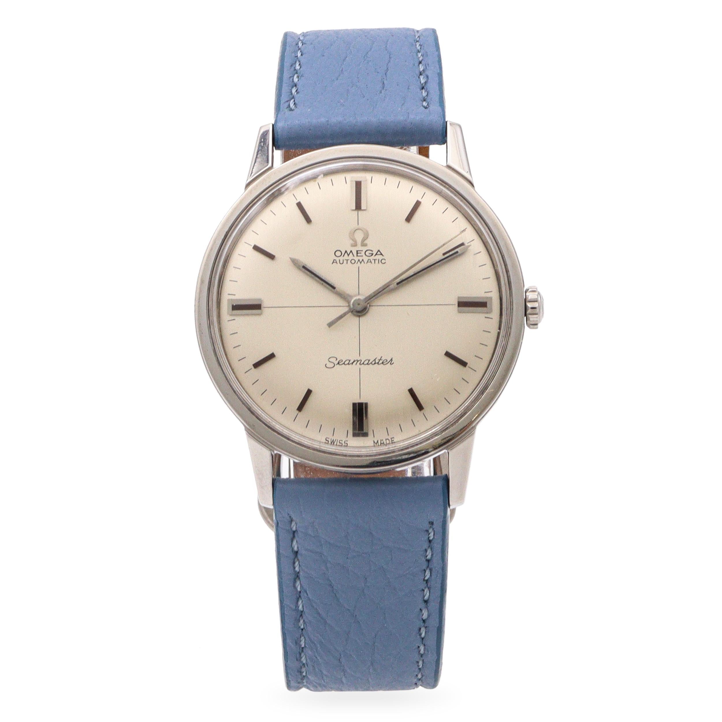 Vintage Omega Seamaster Stainless Steel Automatic Men's Watch Ref 165.002