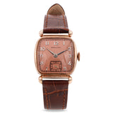 Vintage Hamilton 10k Gold Filled Salmon Dial Men's Watch