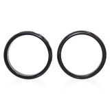 Vintage Tiffany & Co Paloma Picasso Zellige Black Laquer Bangle Set