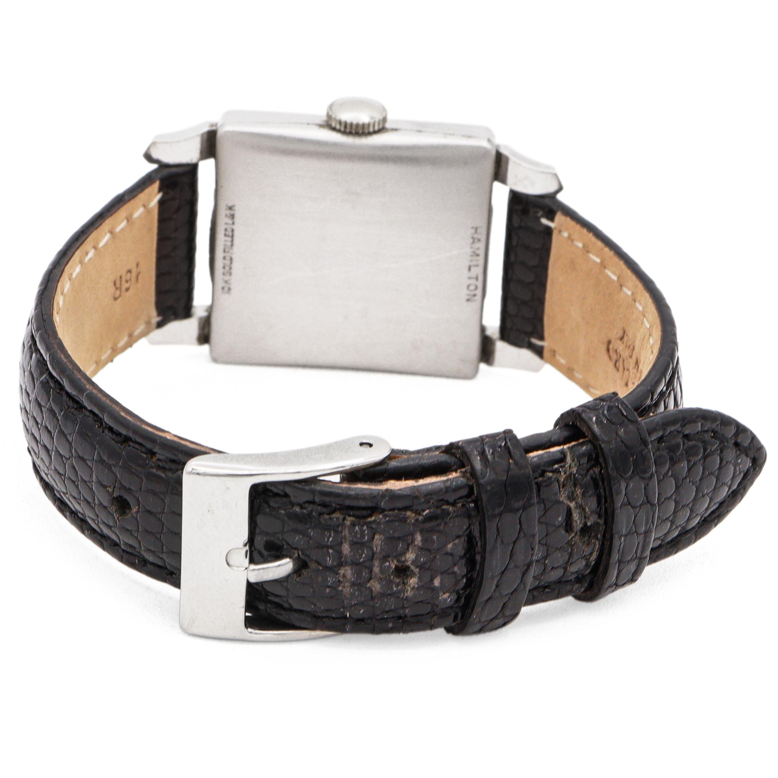 Vintage Hamilton 10k Gold Filled Hand Wind Men's Watch