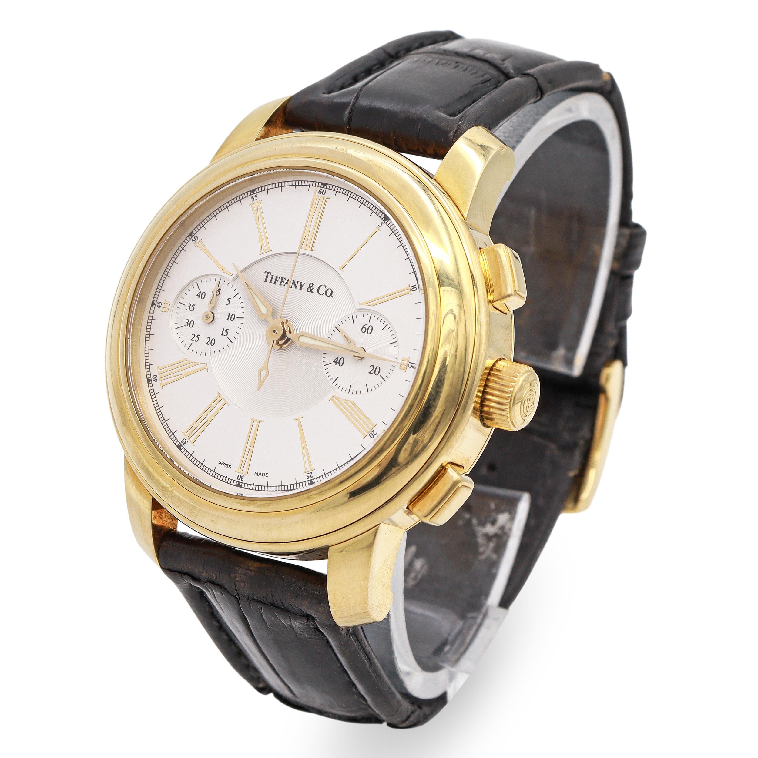Tiffany & Co. Resonator 18K Yellow Gold Chronograph Automatic Men’s Watch