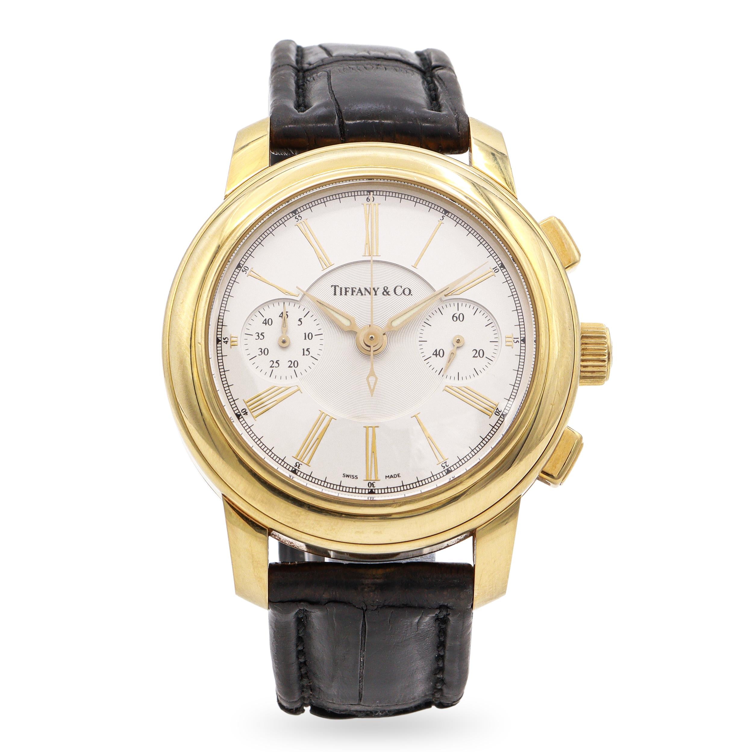 Tiffany & Co. Resonator 18K Yellow Gold Chronograph Automatic Men’s Watch