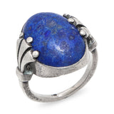 Oscar Gundlach-Pederson for Georg Jensen No.51 Sterling Silver Lapis Lazuli Ring