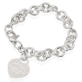 Tiffany Sterling Silver Return to Tiffany Heart Tag Charm Bracelet