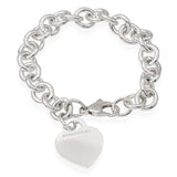 Tiffany Sterling Silver Return to Tiffany Heart Tag Charm Bracelet