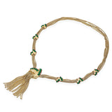 Vintage Boucher Gold Tone 7008 Tassel Necklace