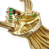 Vintage Boucher Gold Tone 7008 Tassel Necklace