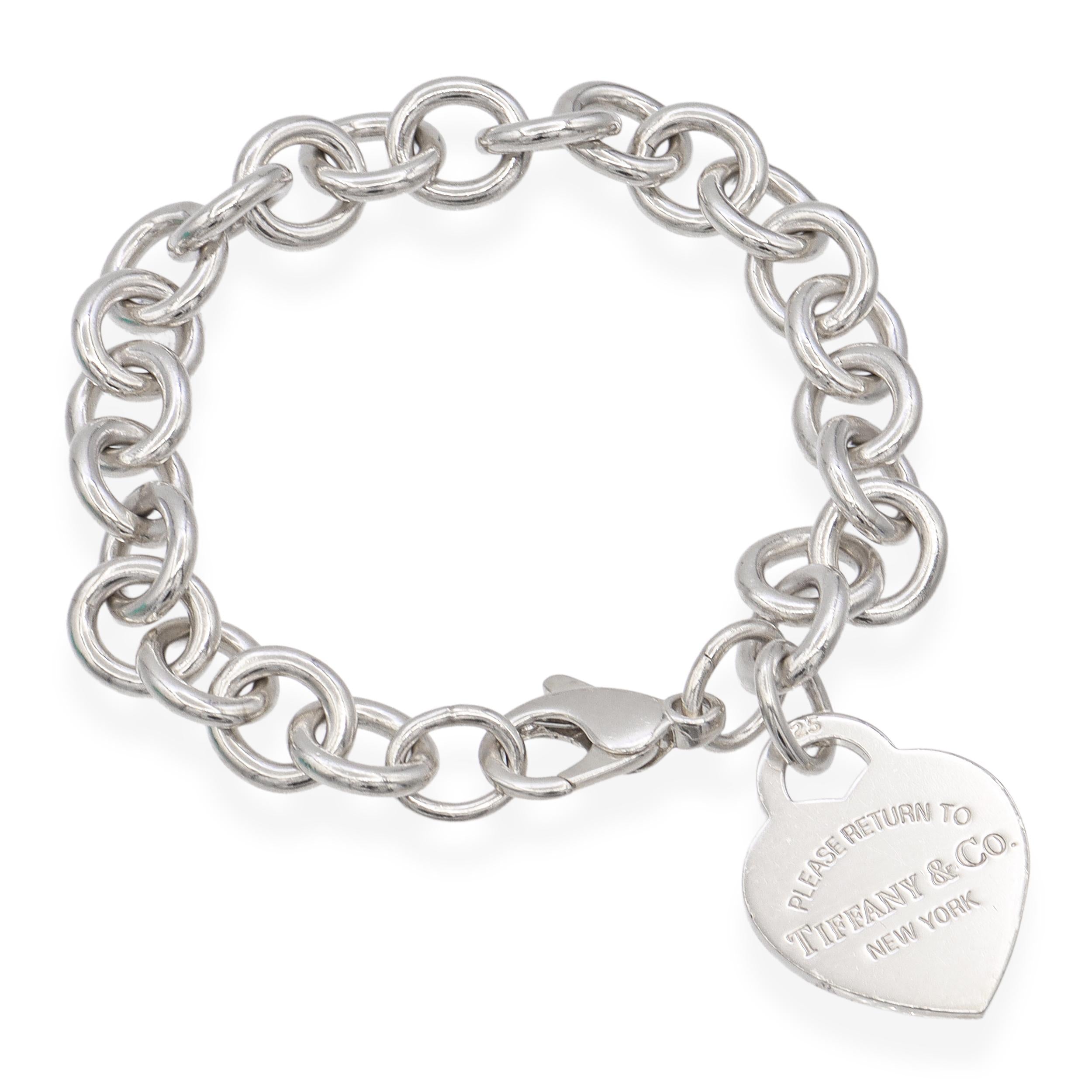 Tiffany & Co Sterling Silver Return to Tiffany Bracelet