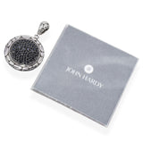 John Hardy Sterling Silver & Black Sapphire Kali Pendant