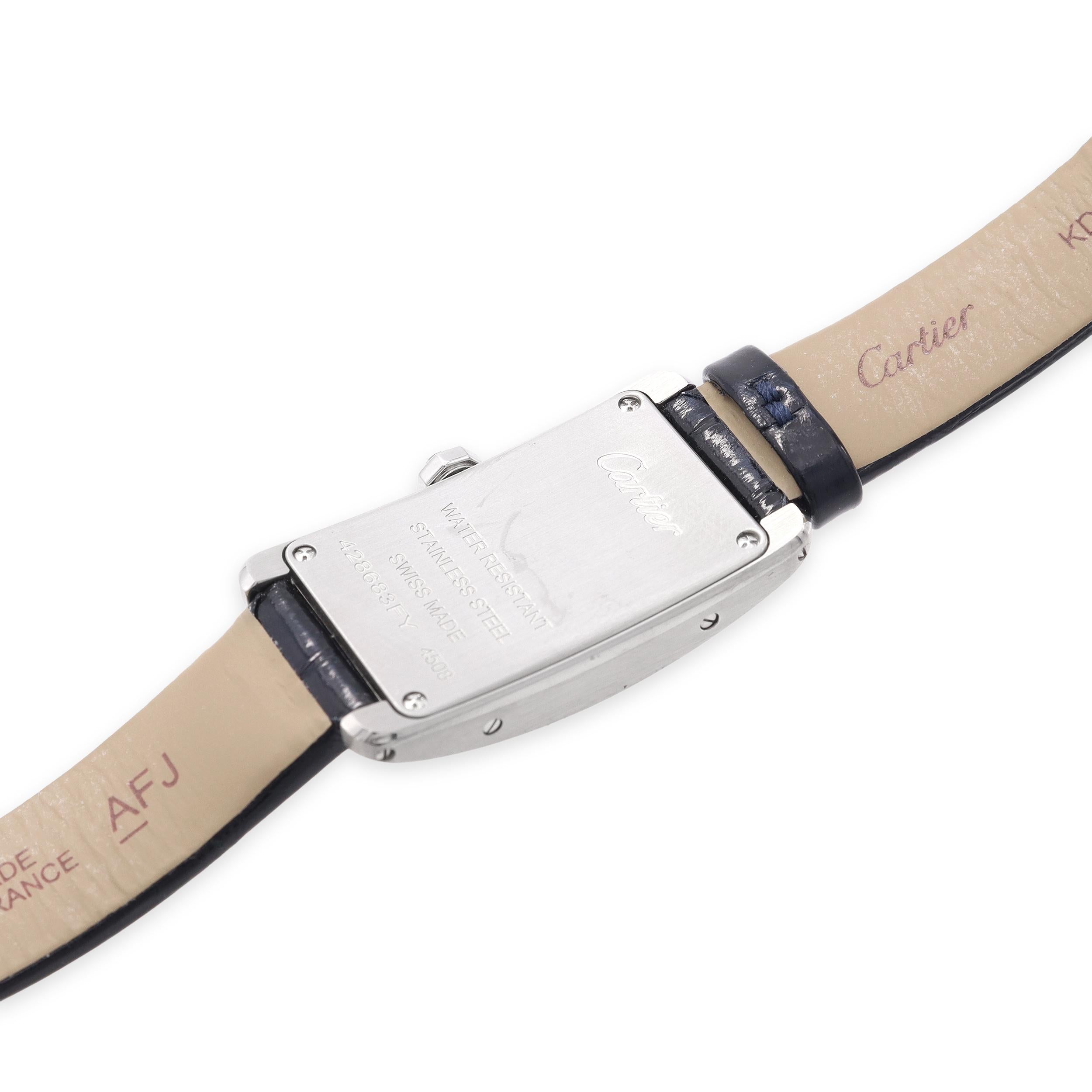 Cartier Tank Américaine Stainless Steel Quartz Women’s Watch