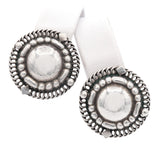 Vintage Georg Jensen No. 85 Sterling Silver Screw On Earrings