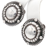 Vintage Georg Jensen No. 85 Sterling Silver Screw On Earrings