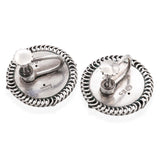 Vintage Georg Jensen No. 85 Sterling Silver Screw On Earrings