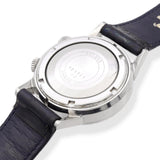 Vintage Bulova Wrist Alarm Stainless Steel Date Hand-Wind Men's Watch