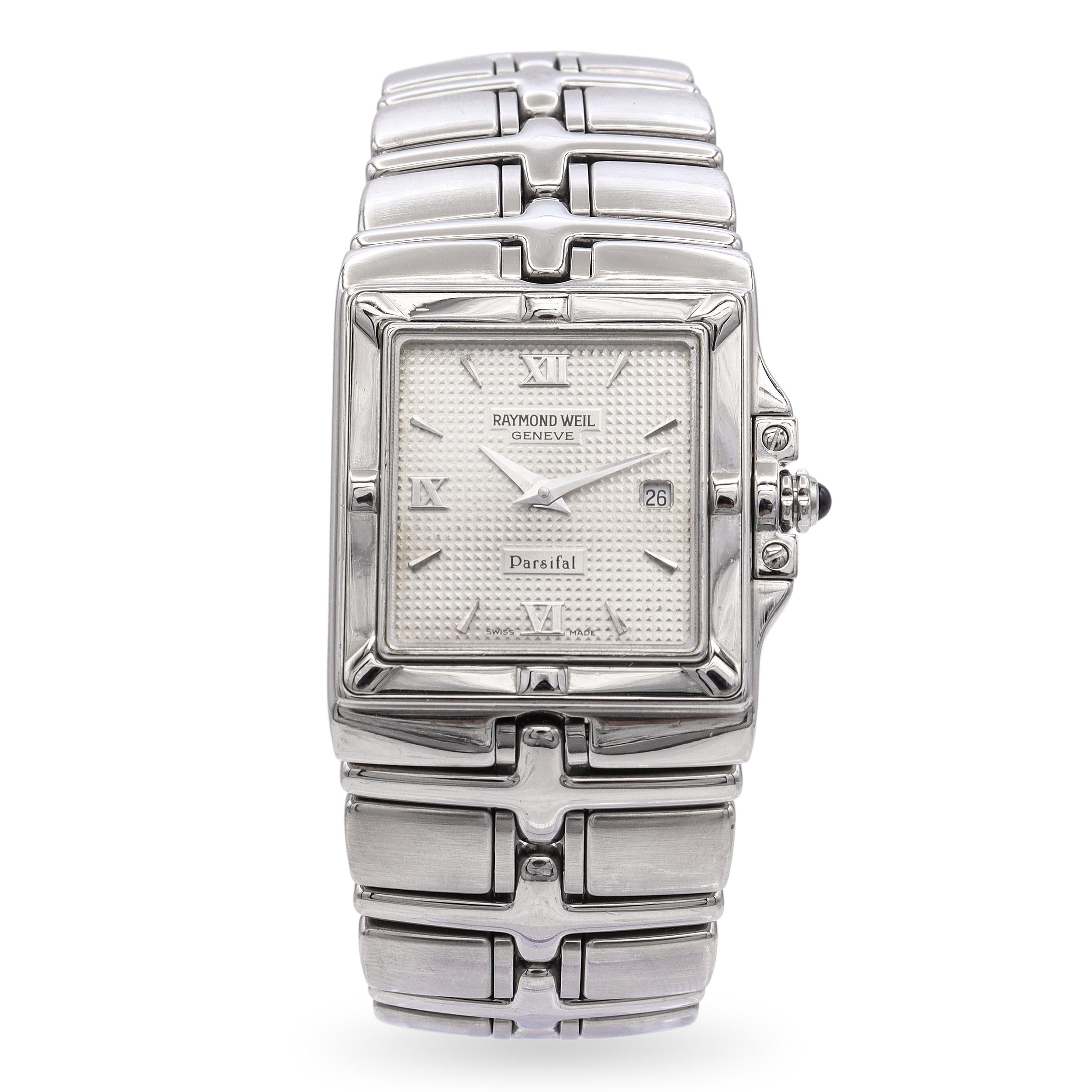 Raymond Weil Parsifal Stainless Steel Quartz Men's Watch Reference 9391