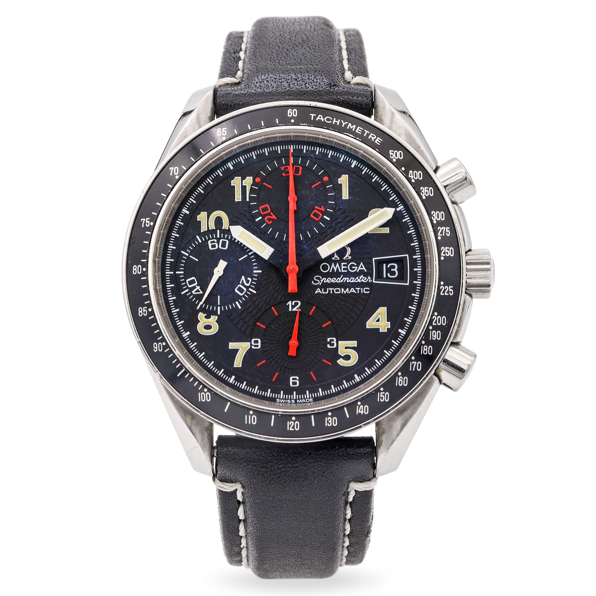 Omega Speedmaster Reduced Chronograph Automatic Men's Watch Ref 175.0083