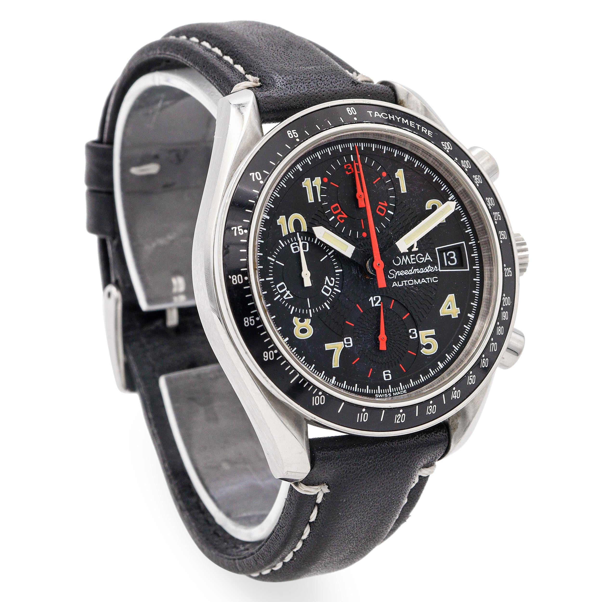 Omega Speedmaster Reduced Chronograph Automatic Men's Watch Ref 175.0083