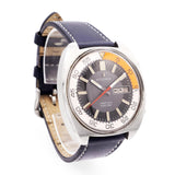 Vintage Bulova Accutron Deep Sea 666 Feet Stainless Steel Day Date Men’s Watch