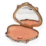 Antique Late Victorian Hand Engraved Silver Painted Enamel Lady Compact Case