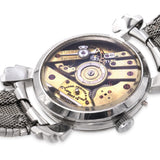 Vintage Patek Philippe Skeleton Back Hand Wind Men's Conversion Watch